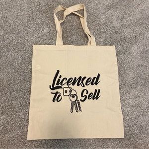 Licensed to Sell Realtor Tote Bag gift 💝